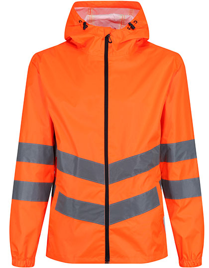 RG497 Pro Hi-Vis Packaway Jacket S / Orange