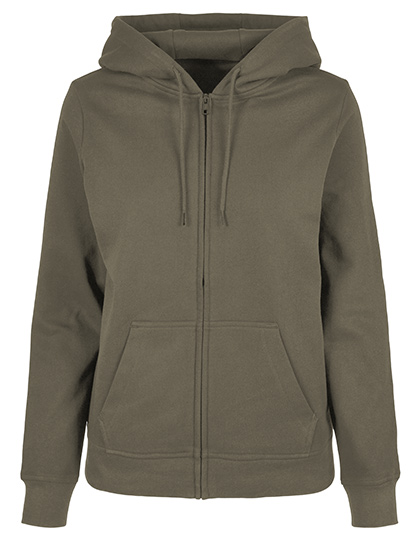 BYBB009 Ladies Basic Zip Hoody