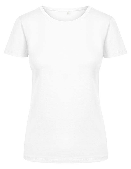 E3095 Women´s Premium-T Organic XS / White