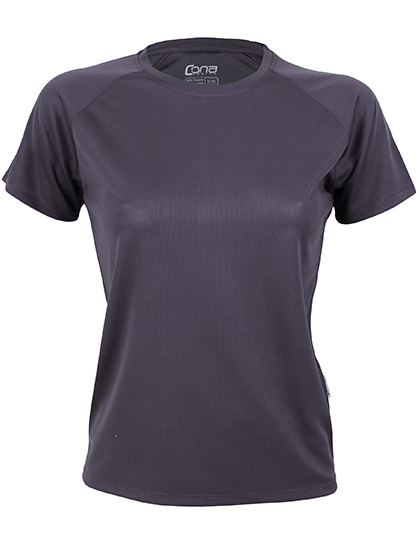 CN130 Ladies´ Rainbow Tech Tee XS / Anthracite
