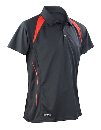 RT177M Men´s Team Spirit Polo S / Black/Red