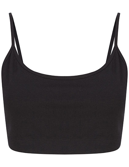 SF230 Women´s Sustainable Fashion Cropped Cami Top XS / Black