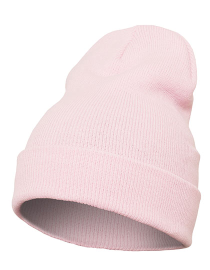 FX1501KC Heavyweight Long Beanie One Size / Baby Pink