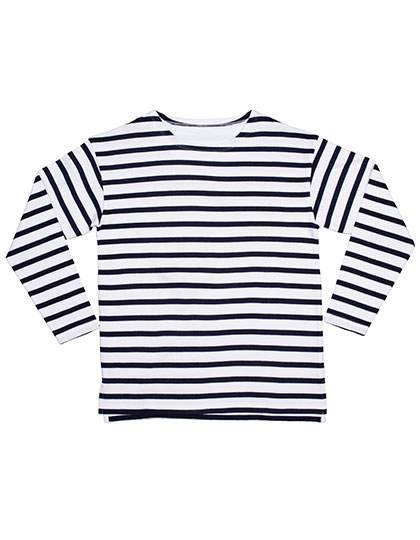 MK84 Kids´ Breton T 4-5 years / White/Navy