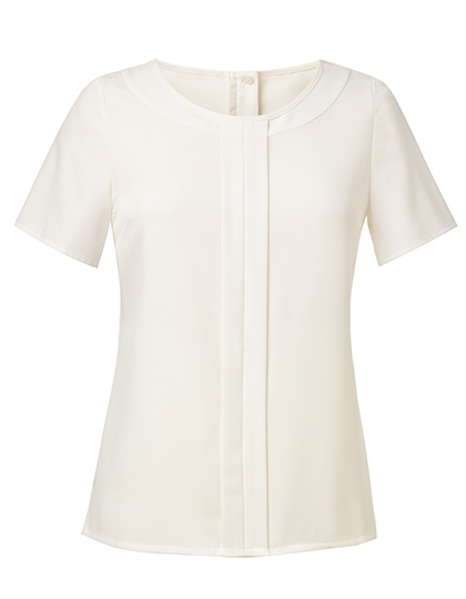 BR801 Women´s Felina Short Sleeve Blouse 6 (34) / Cream