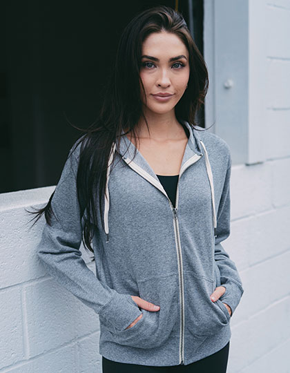NP354 Unisex Midweight French Terry Zip Hood