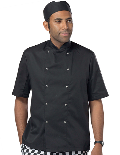DL008S Short Sleeve Snap Stud Fastening Jacket