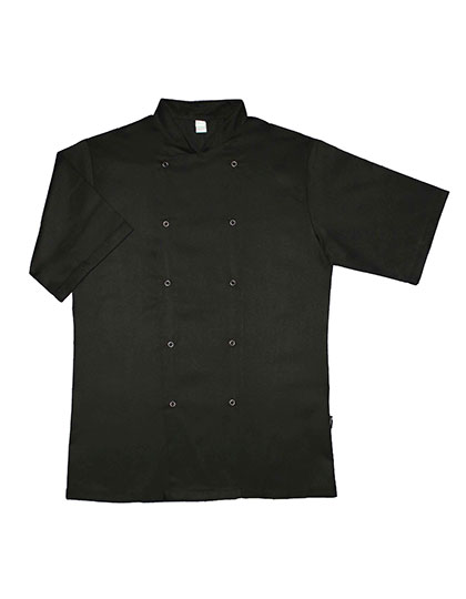 DL901 Short Sleeve Chef Jacket XXS / Black