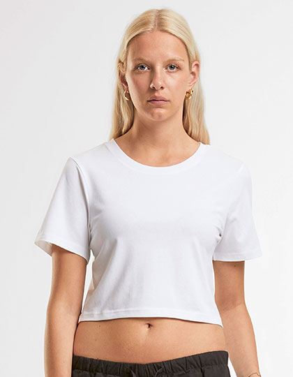 NM006 Ladies Cropped Tee