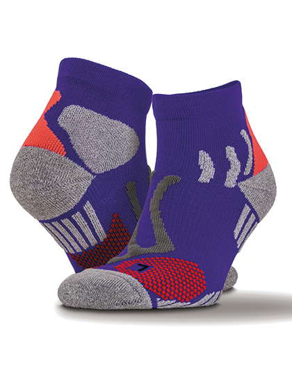 RT294 Technical Compression Coolmax Sports Socks L/XL / Purple
