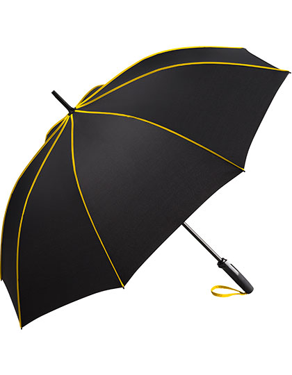 FA4399 AC-Midsize-Stockschirm FARE® Seam Ø 115 cm / Black/Yellow