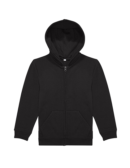 BCWK003 Kids ID.334 Zip Hood 5/6 (110/116) / Black