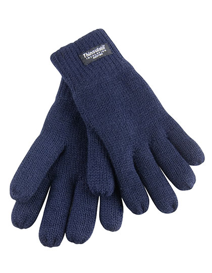 RC147J Junior Classic Fully Lined Thinsulate™ Gloves One Size / Navy