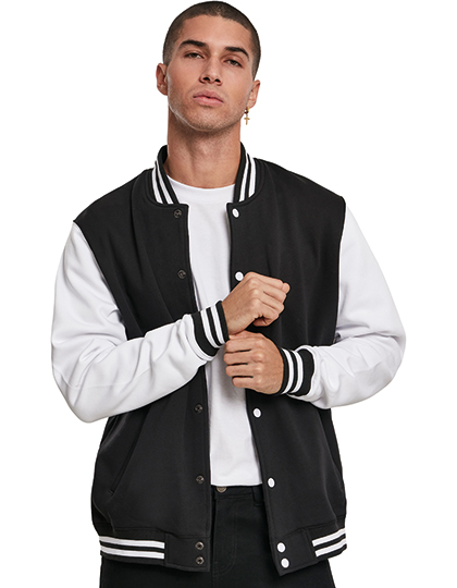 BY015 Sweat College Jacket