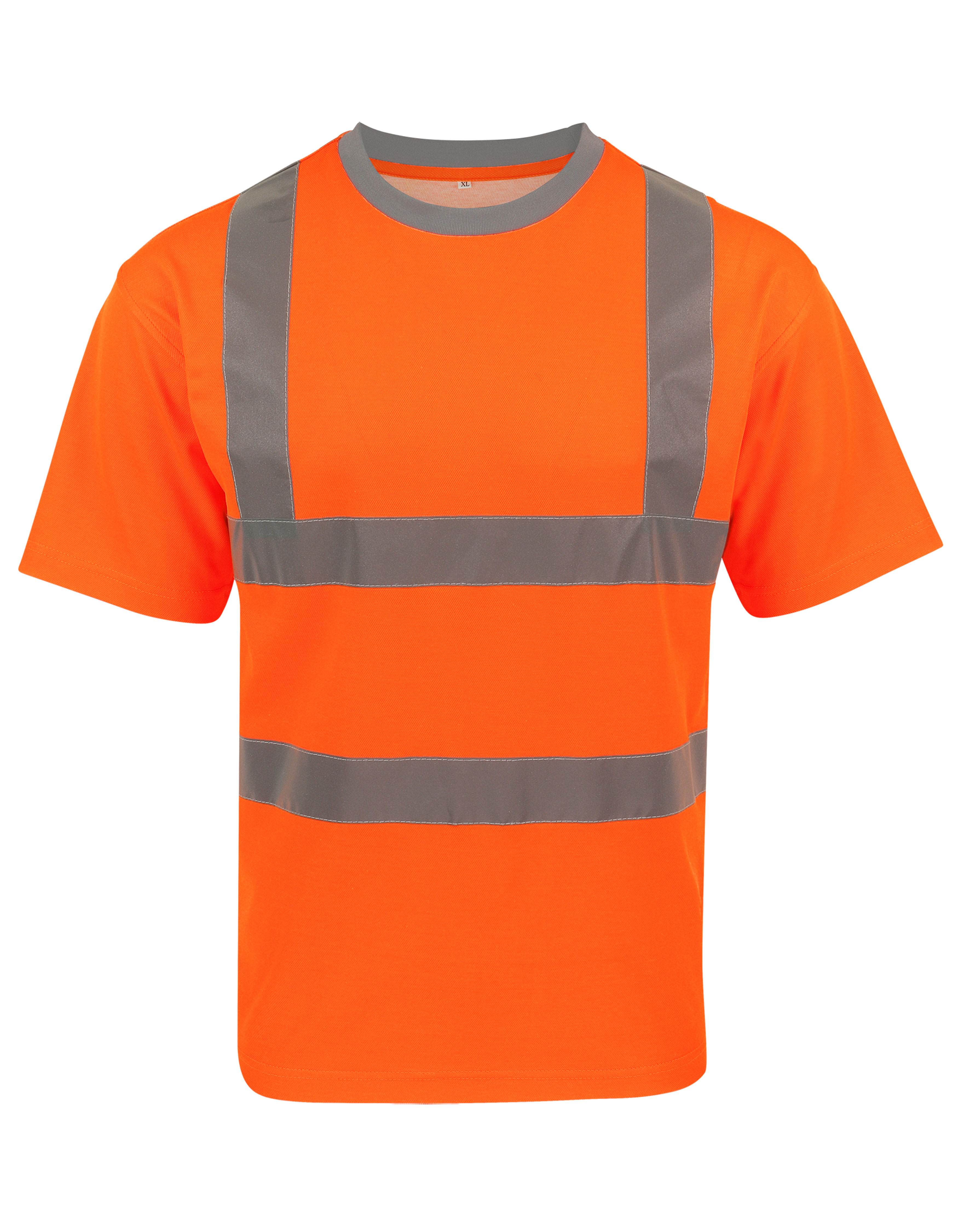 KX074 Heavy Duty Polycotton Hi-Vis T-Shirt Barcelona S / Signal Orange