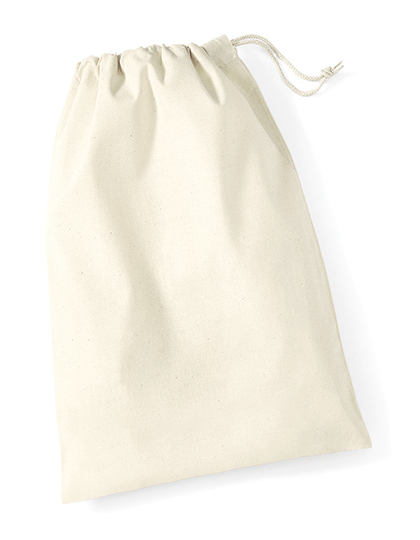 WM115 Cotton Stuff Bag XXS (10 x 15 cm) / Natural