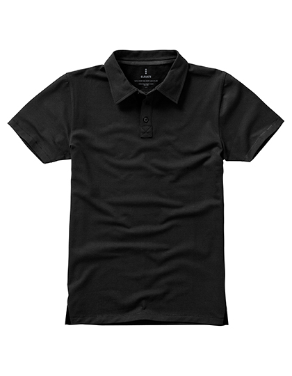 EL38084 Men´s Markham Polo XS / Anthracite (Solid)/Black