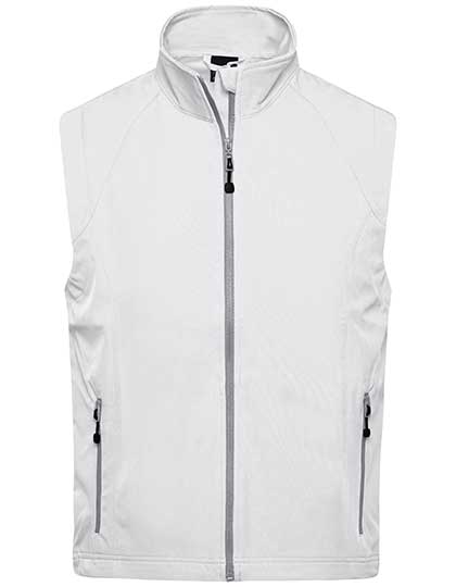 JN1022 Men´s Softshell Vest S / Off White