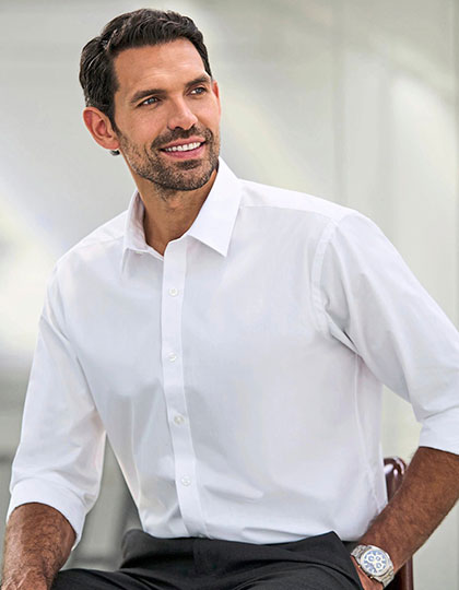 BR4565 Men´s Classic Fit Shirt Titan Longsleeve
