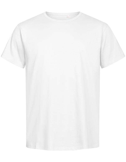 E3090 Men´s Premium-T Organic XS / White