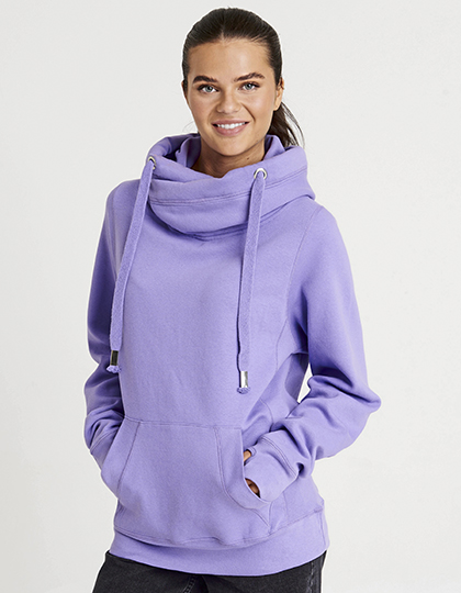 JH021 Cross Neck Hoodie