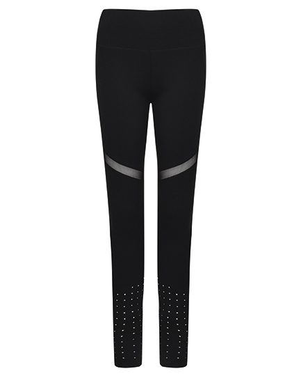 TL672 Ladies´ Panelled Legging L / Black