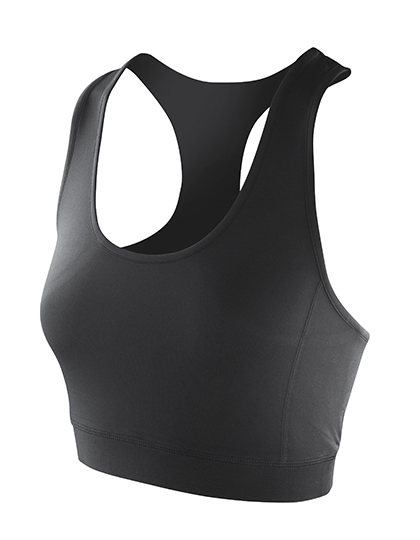 RT282F Women´s Impact Softex® Crop Top XXS (6) / Black