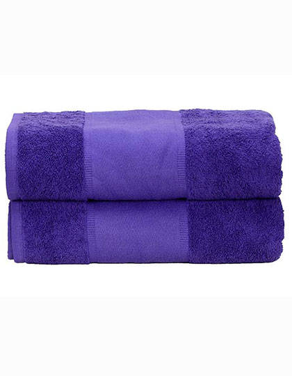 AR071 PRINT-Me® Bath Towel 70 x 140 cm / Purple