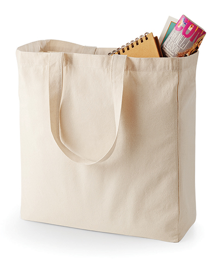 QD23 Canvas Classic Shopper 39 x 42 x 13 cm / Natural