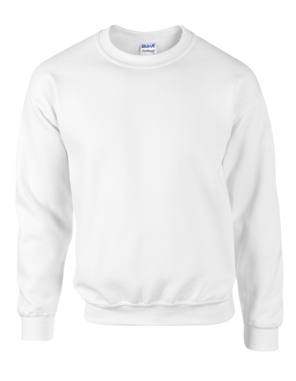 G12000 DryBlend® Adult Crewneck Sweatshirt XXL / White