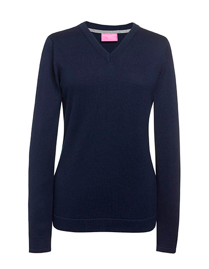 BR2307 Women´s Atlanta V-Neck Jumper XS / Navy