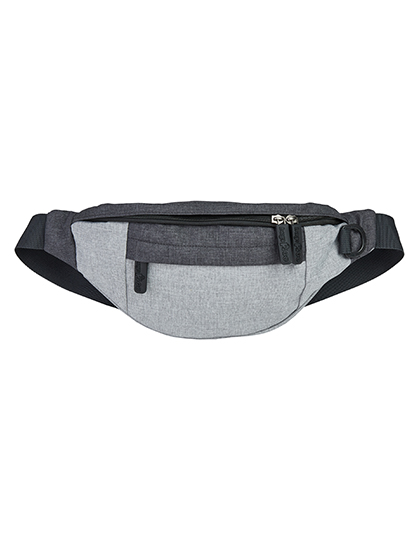 BS19482 Hip Bag - Helsinki 36 x 15 x 7,5 cm / Dark Grey Melange/Light Grey Melange