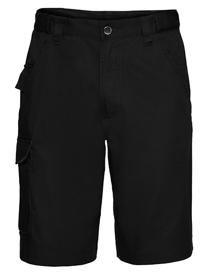 Z002 Poly/Cotton Twill Shorts 28 / Black