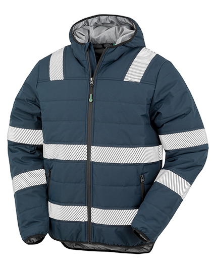 RT500 Recycled Ripstop Padded Safety Jacket S / Navy