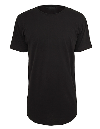 BY028 Shaped Long Tee S / Black