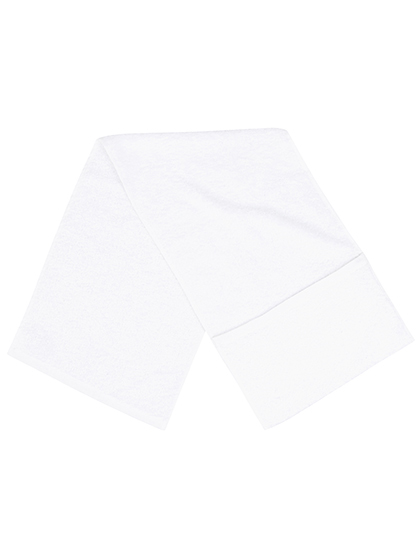 TC07 Pocket Gym Towel 30 x 100 cm / White