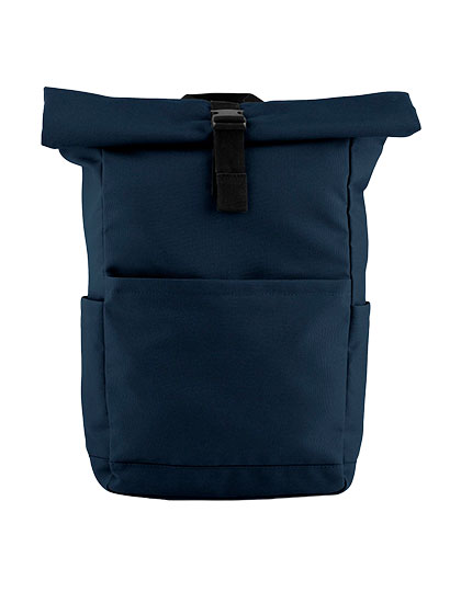 BG186 Premium Recycled Roll Top Backpack 28 x 28 x 14 cm / Navy