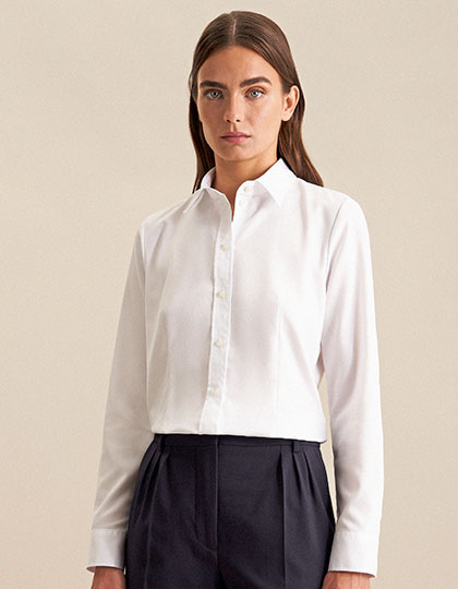SN080661 Women´s Blouse Slim Fit Fine Twill Longsleeve