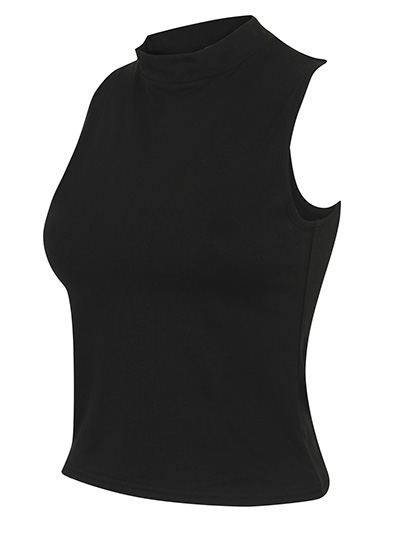 SF170 Women´s High Neck Crop Vest L / Black