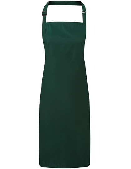 PW115 Waterproof Bib Apron 72 x 86 cm / Bottle Green