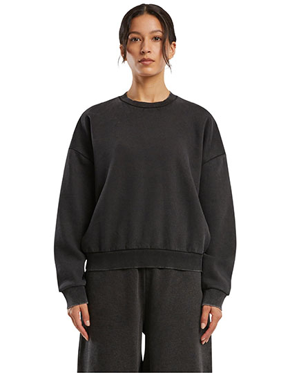 BY301 Ladies Vintage Heavy Crewneck XS / Black
