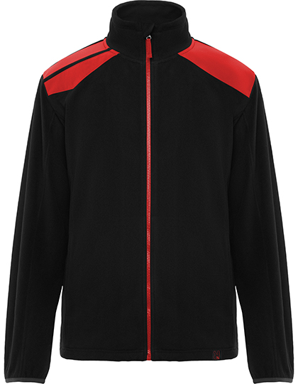 RY8412 Fleece Jacket Terrano S / Black 02/Red 60