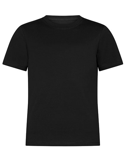 HRM2001 Kids´ Organic Luxury Roundneck Tees S (128/7-8) / Black