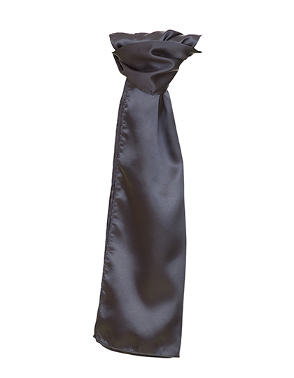 TT601 Satin Scarf 120 x 25cm / Black