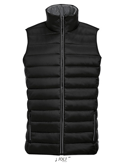 L01436 Men´s Lightweight Bodywarmer Wave S / Black