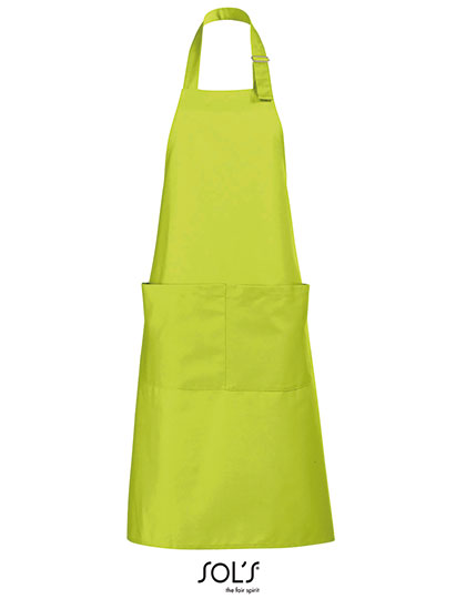 L990 Long Apron Gala 75 x 90 cm / Apple Green