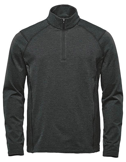 ST136 Men's Treeline Performance 1/4 Zip Pullover S / Black Heather