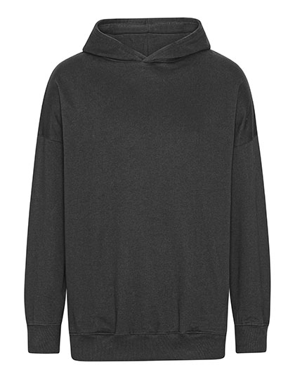 NET63112 Tiger Cotton Oversized Hoodie with Side Pockets