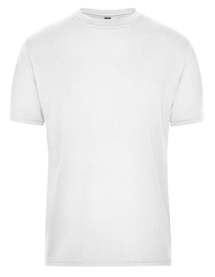 JN1808 Men´s Bio Workwear T-Shirt XS / White