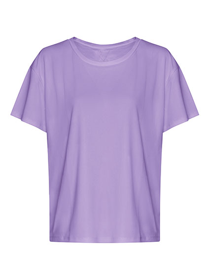JC013 Women´s Open Back T XS / Digital Lavender